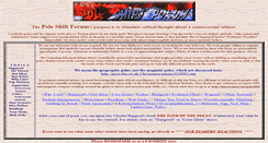 Desktop Screenshot of poleshift.org
